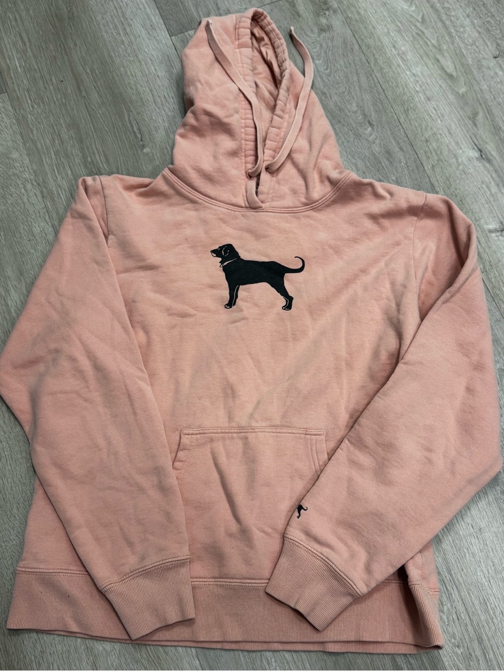 The Black Dog Hoodie Medium Dusty Rose Marthas Vineyard Legacy Collection Woman